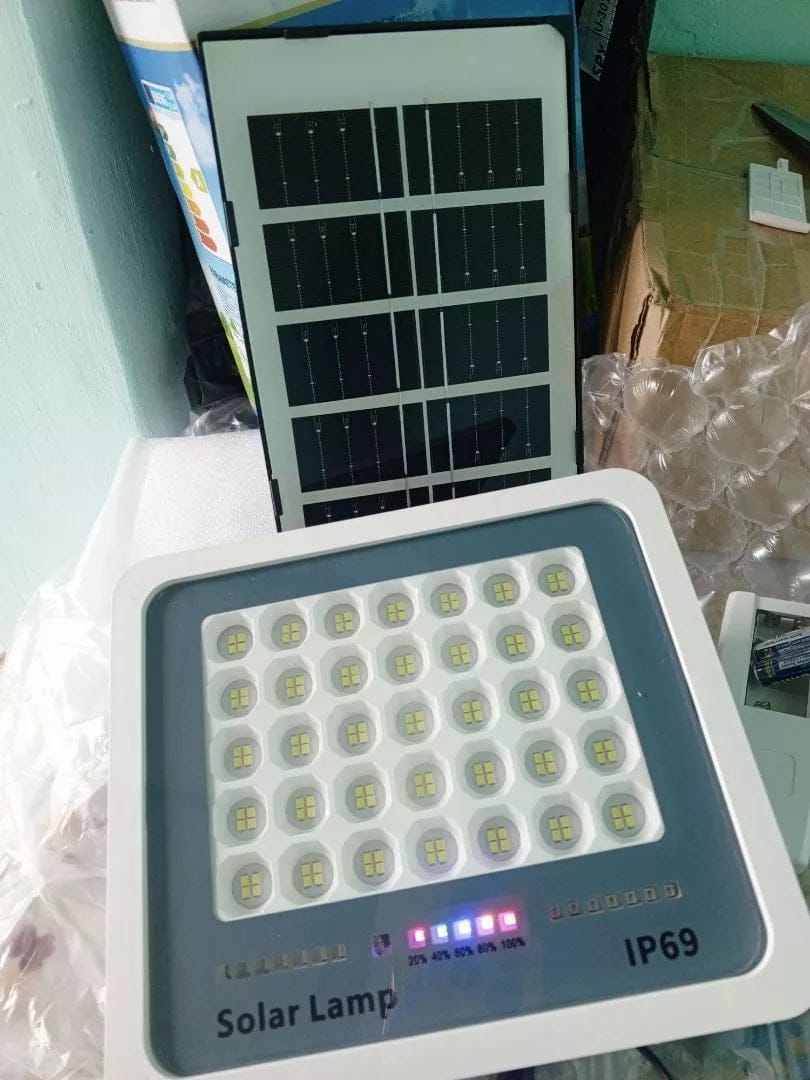Customer photo review of Sentry™ Automatic Solar Flood Light