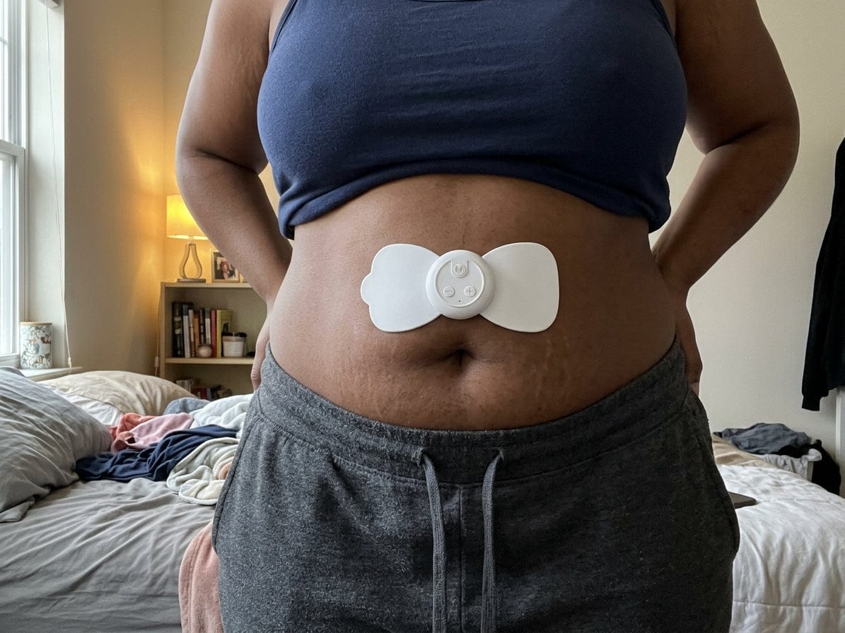 Customer photo review of FemmaBelle™ Dispositivo per il sollievo istantaneo dal dolore mestruale