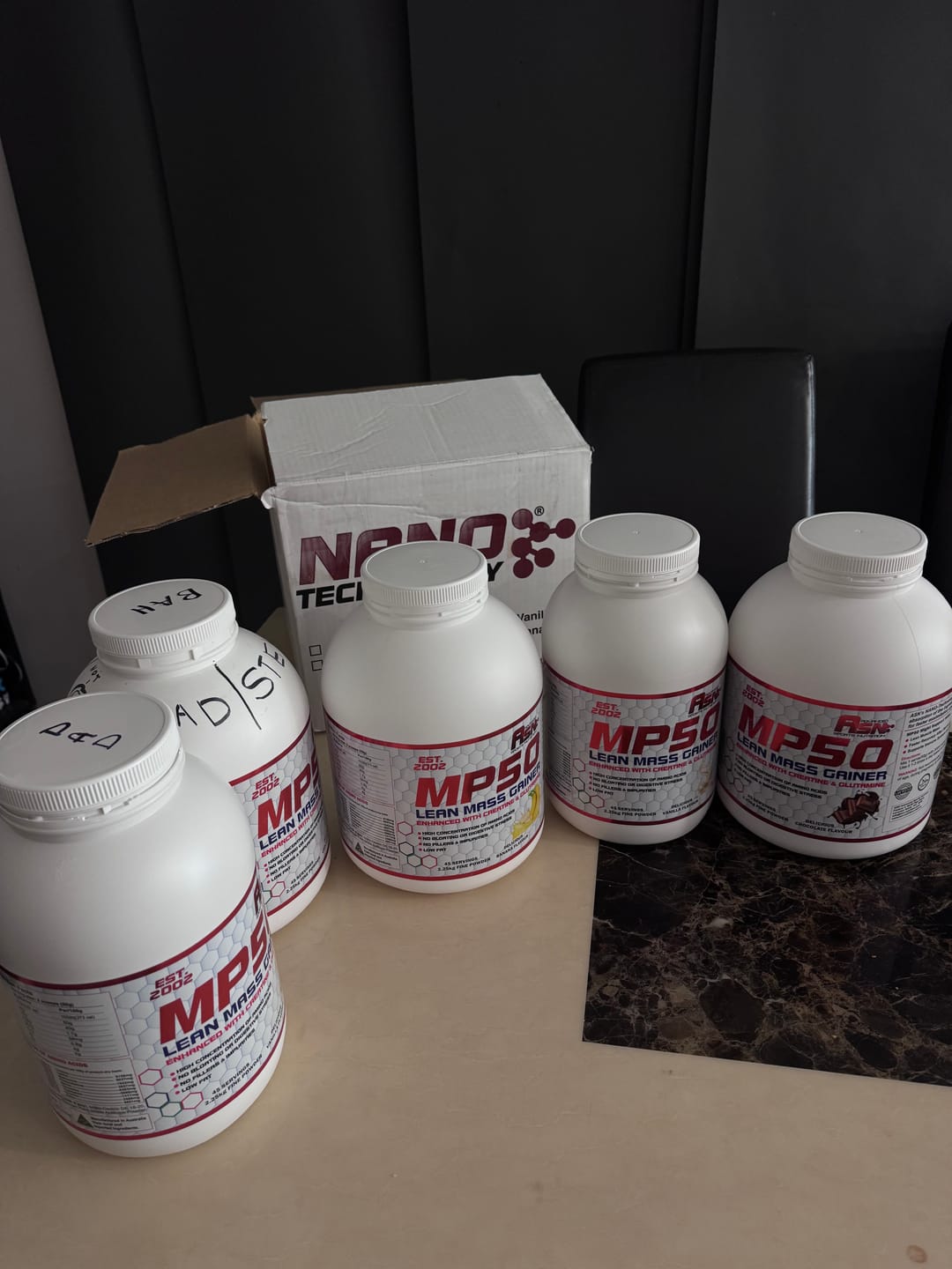 Customer photo review of MP50 Massive Mass Gainer