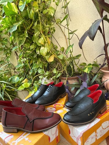 Customer photo review of Mirza Oxford Brogues Men