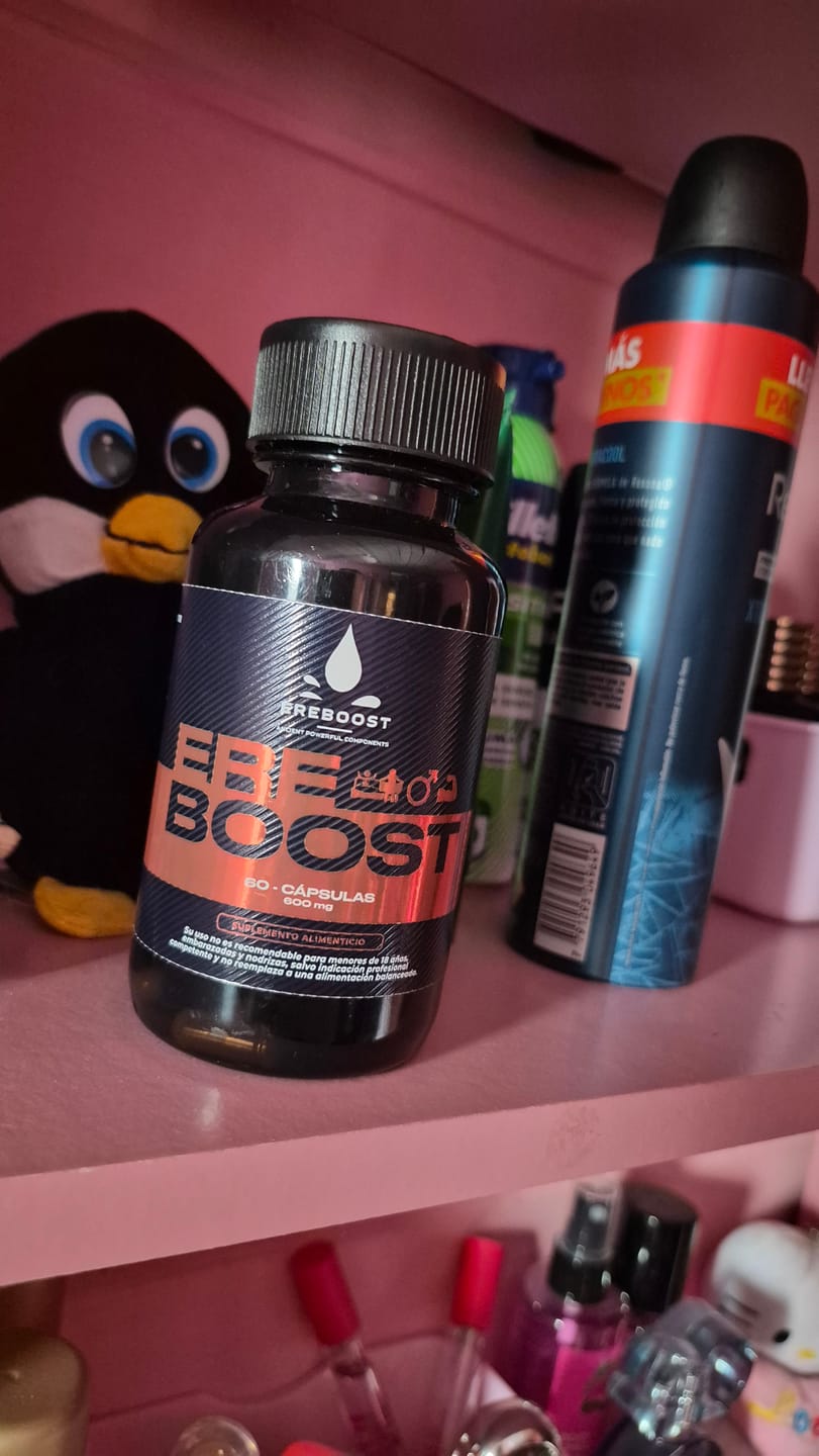 Customer photo review of EREBOOST | 60 Cápsulas | Pack 3 meses