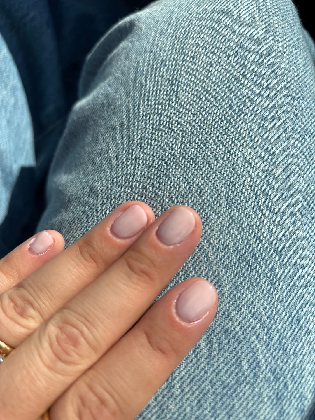 Customer photo review of Smalto Semipermanente - Hema Free LCI - Latte Trasparente Rosino Lattiginoso