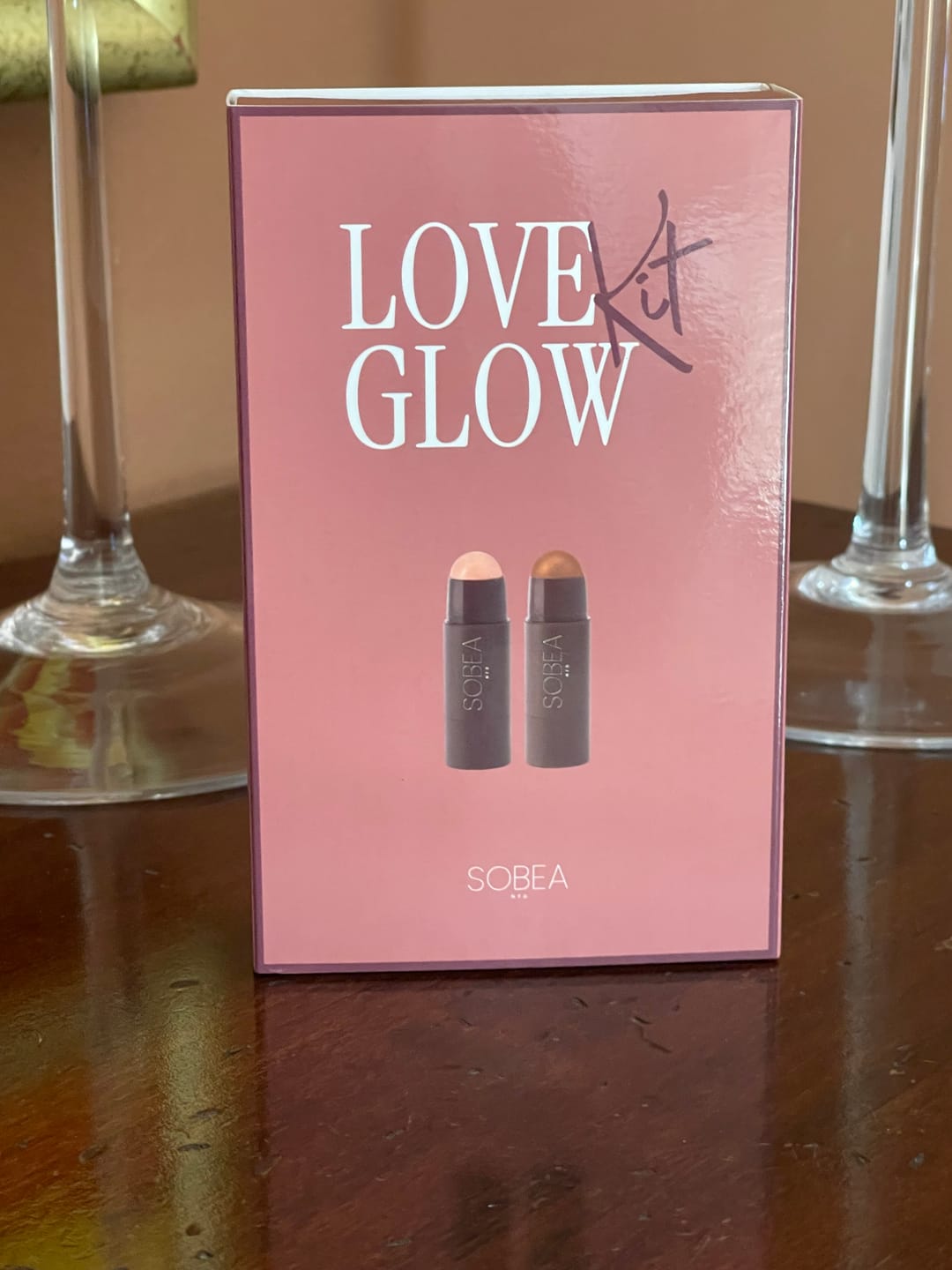 Customer photo review of LOVE GLOW KIT