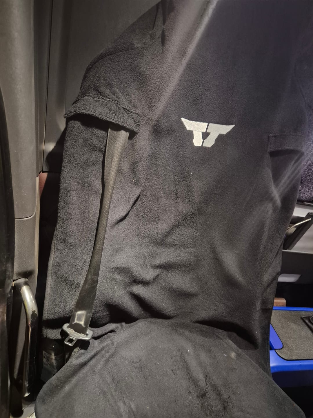 Customer photo review of Waterproof Truck Towel Seat Cover