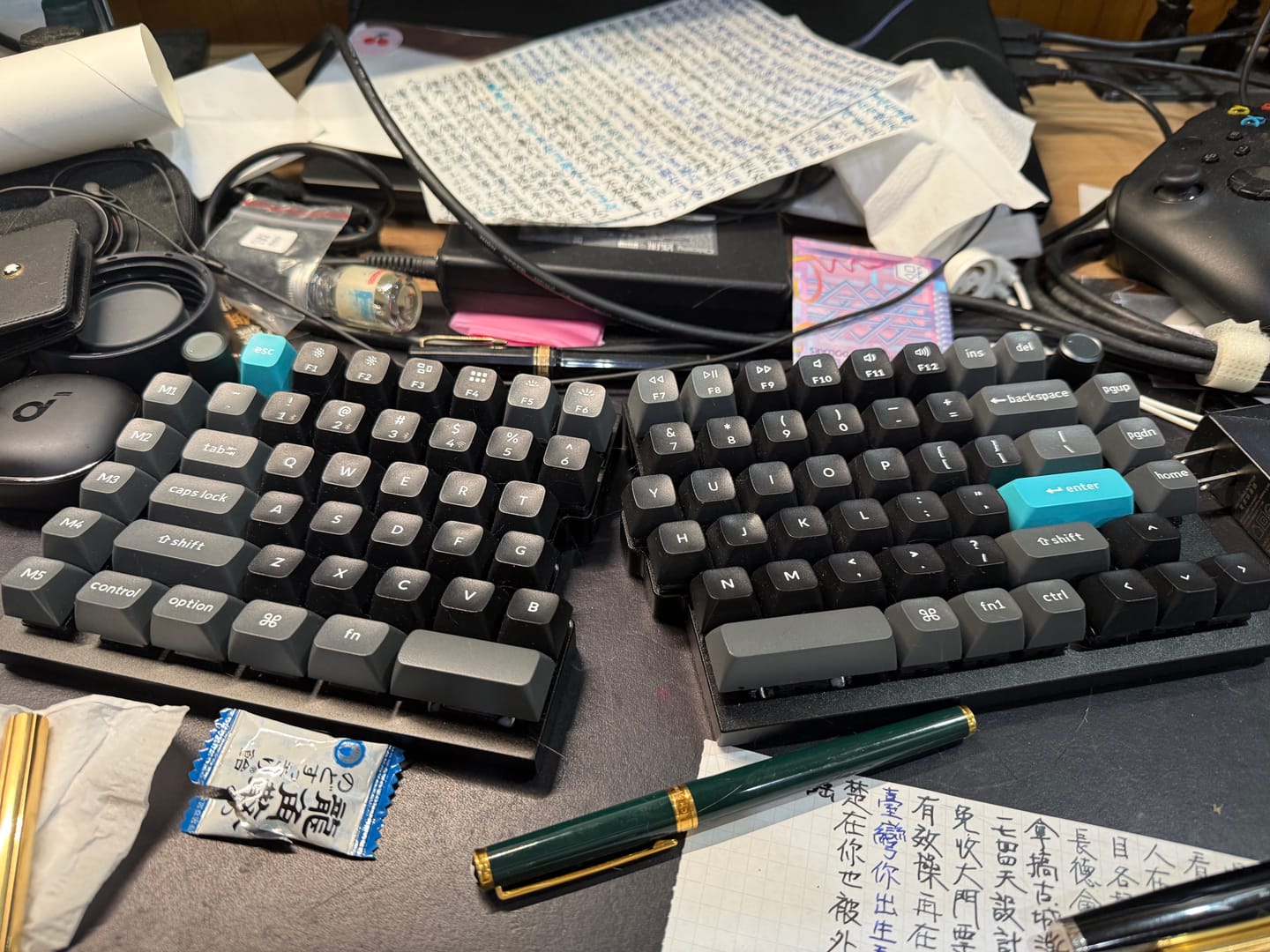 Customer photo review of Keychron Q11 Ultra 8K 分離式 無線客製化機械鍵盤(英文版本)