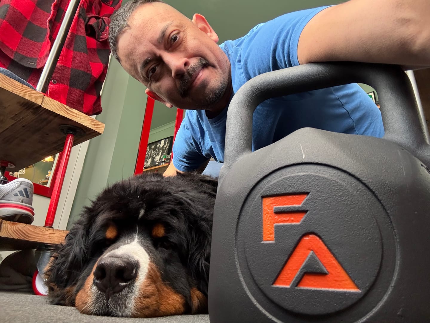 Customer photo review of FA Adjustable Kettlebell