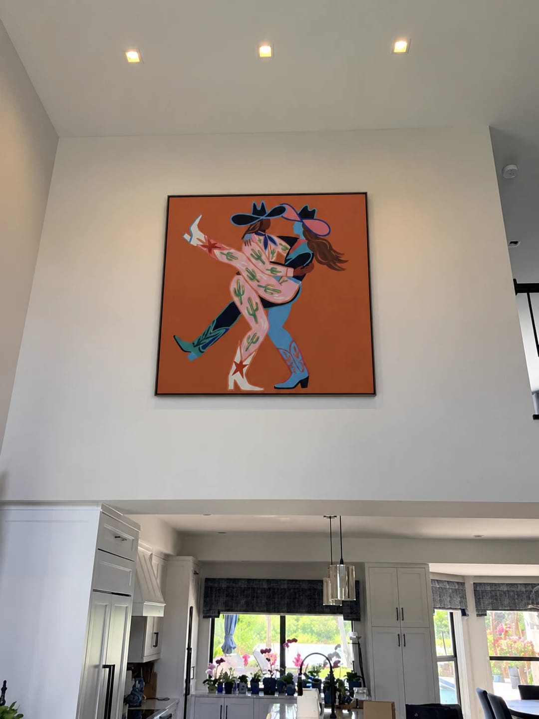 Customer photo review of Western Pop Art｜Cactus Waltz Duet