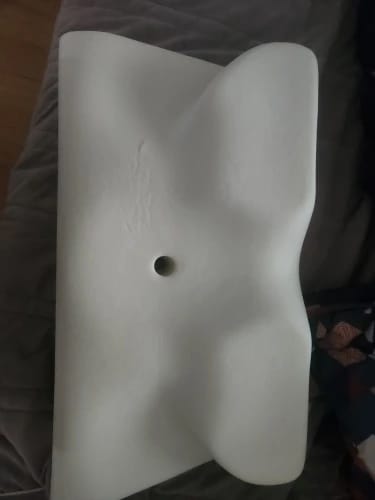 Customer photo review of Nuvora™- Almohada Cervical Ergonómica