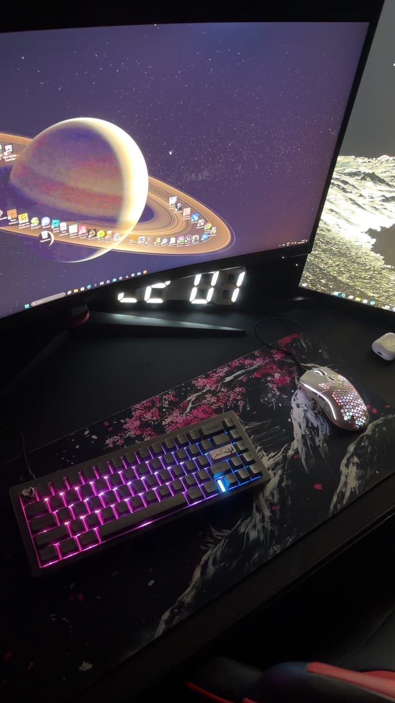 Customer photo review of REAL67/81 Gaming Keyboard