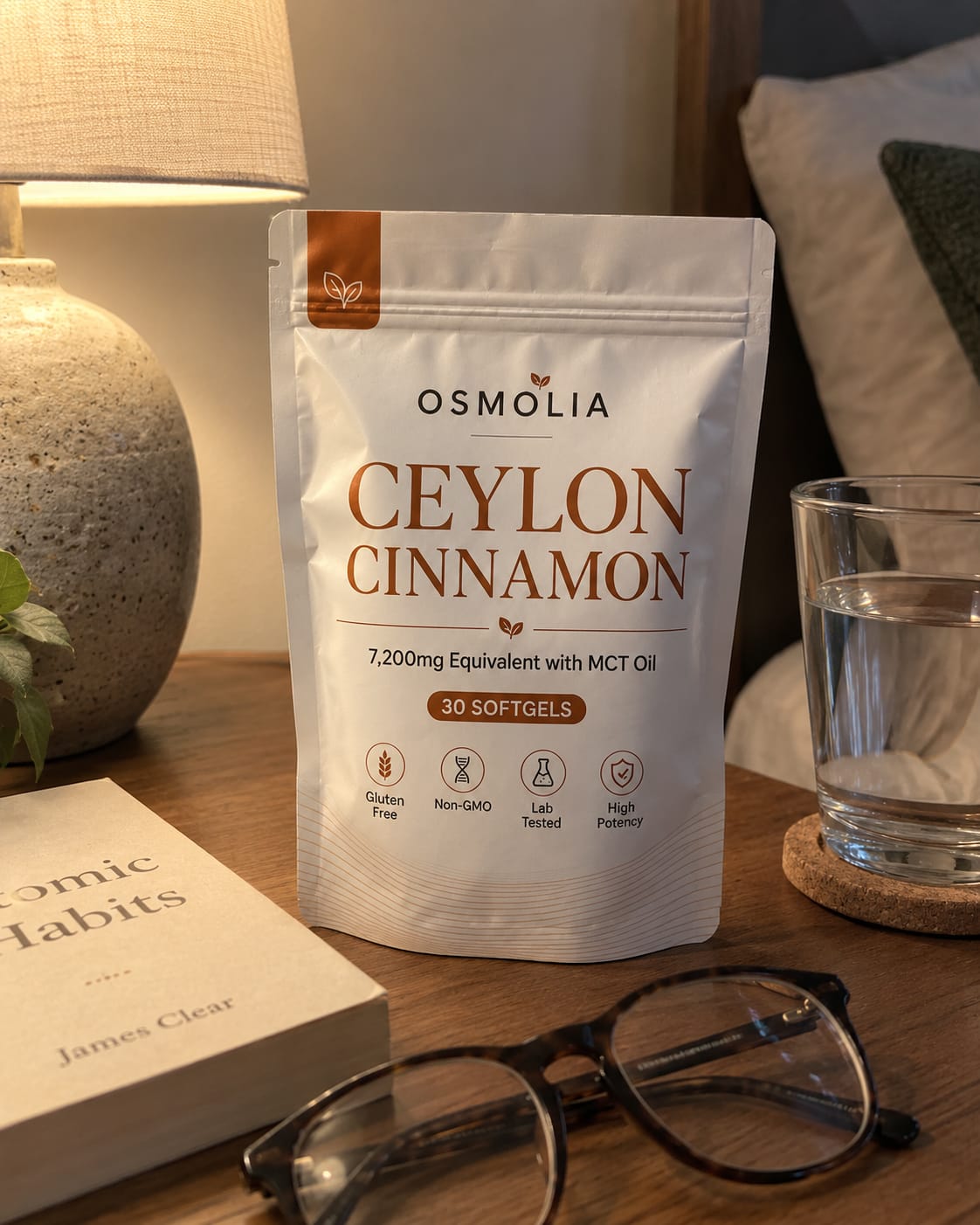 Customer photo review of Ceylon Cinnamon 7,200mg with MCT Oil