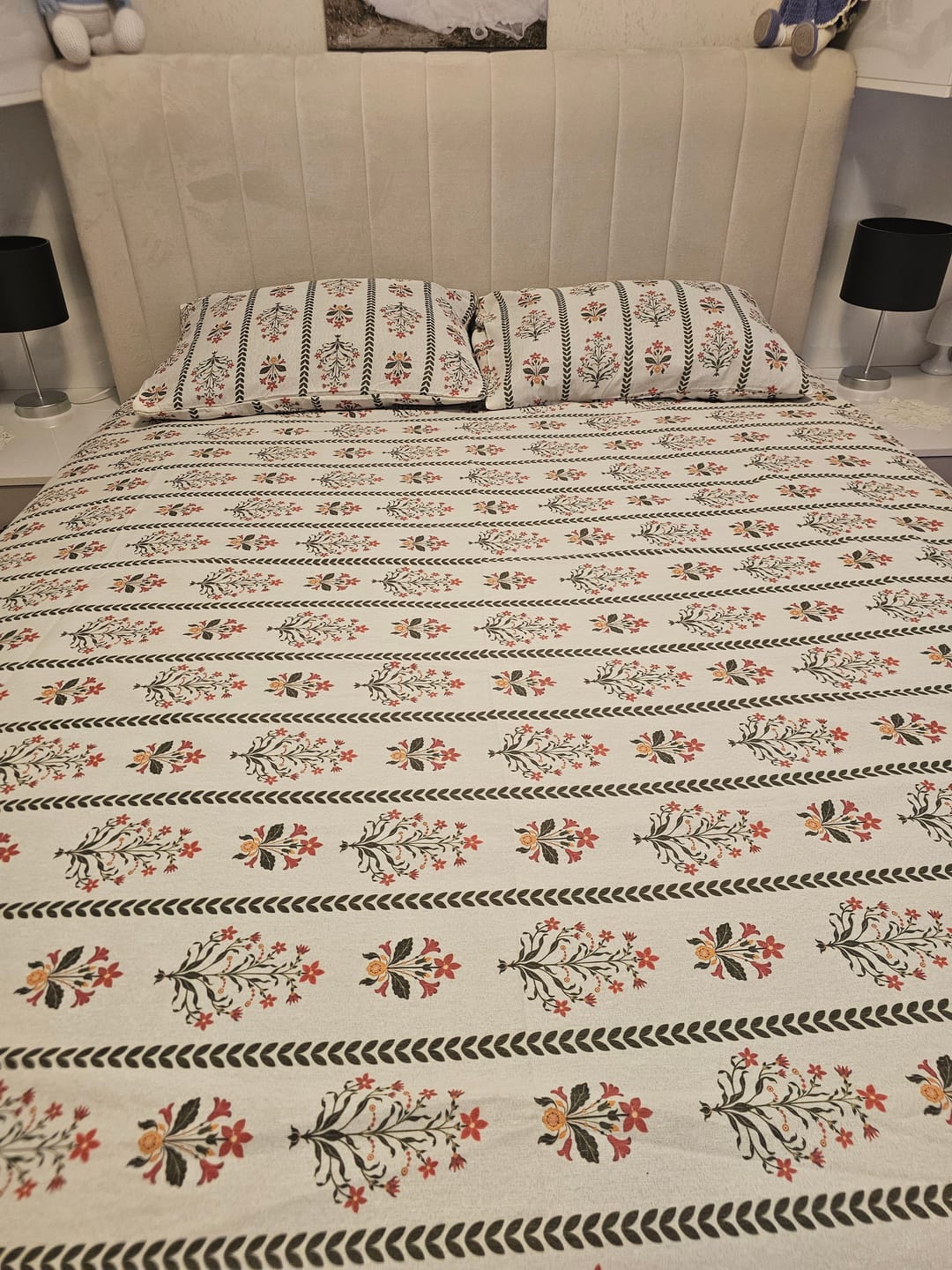 Customer photo review of Lora Nefes Alan Pamuklu Çift Kişilik Nevresim Takımı
