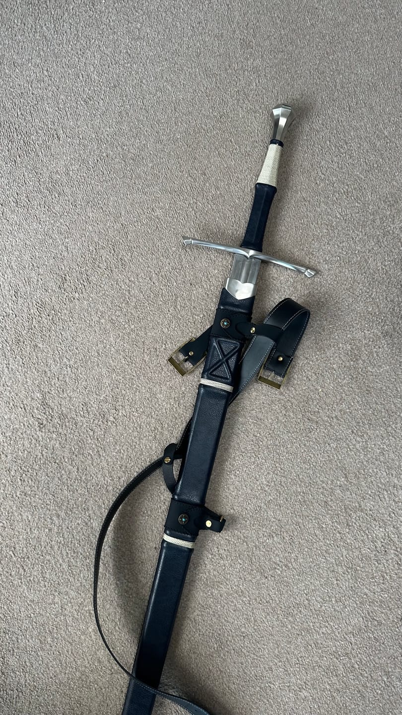 Customer photo review of The Dragonwhisper Longsword