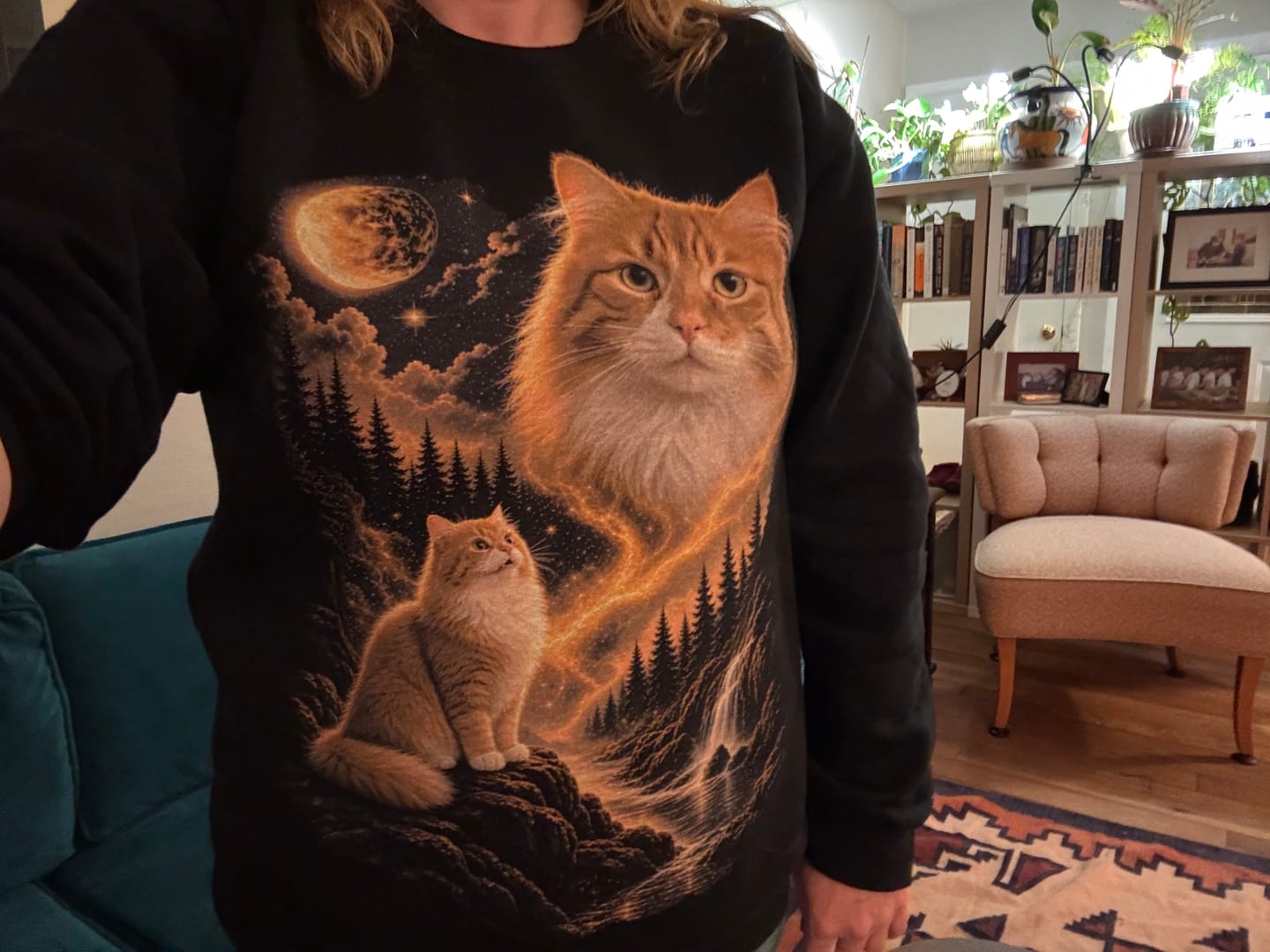 Customer photo review of Pet Art | Custom T-shirt