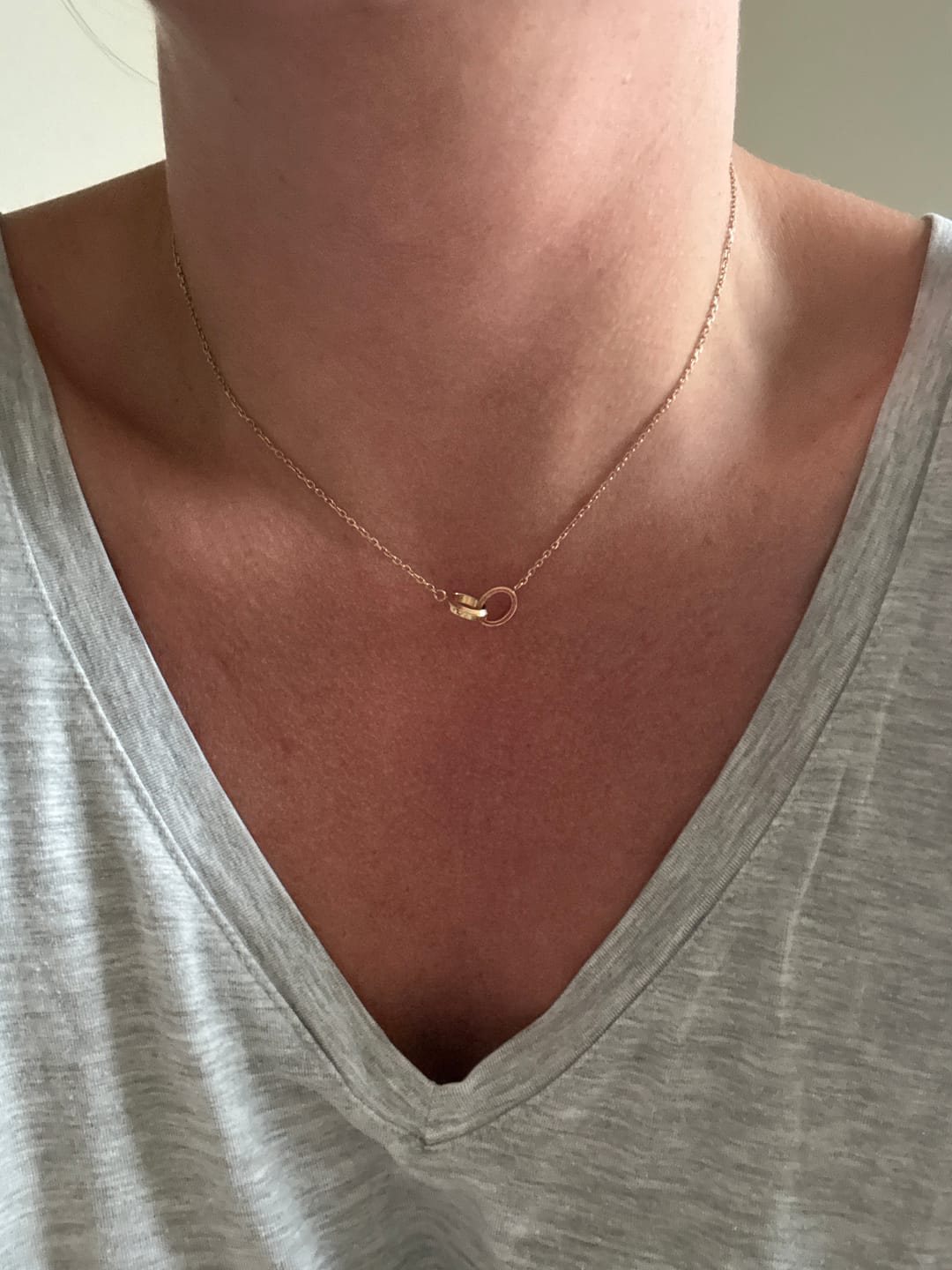 Customer photo review of Linked Necklace
