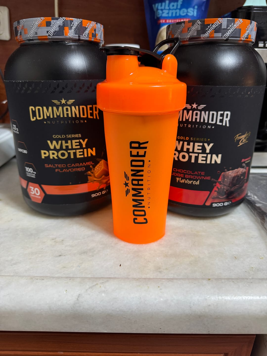 Customer photo review of Gold Whey Protein 900g (30 Servis)