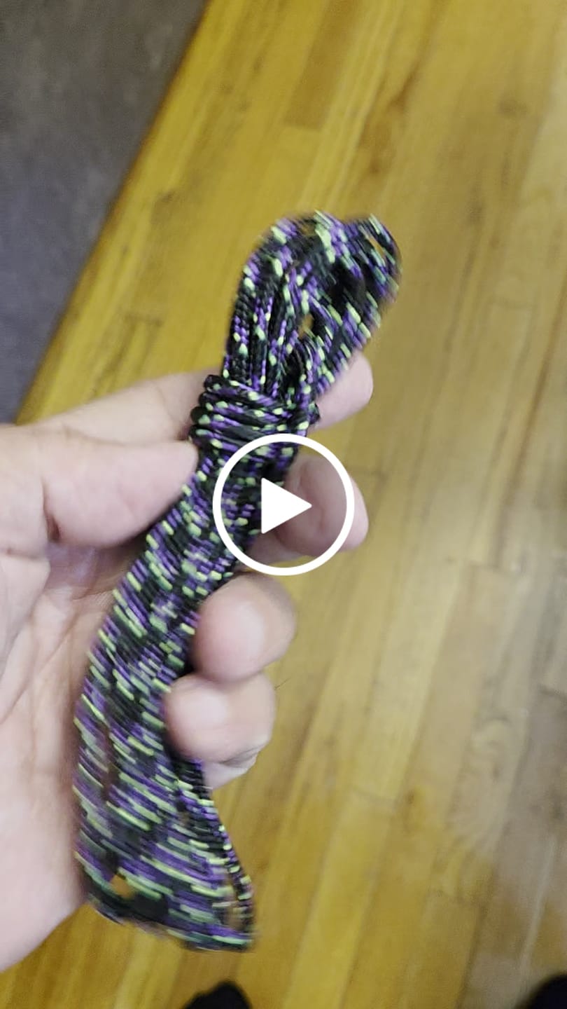 Customer video review of Lone Star Knife Lanyard – Handmade Utility & Style