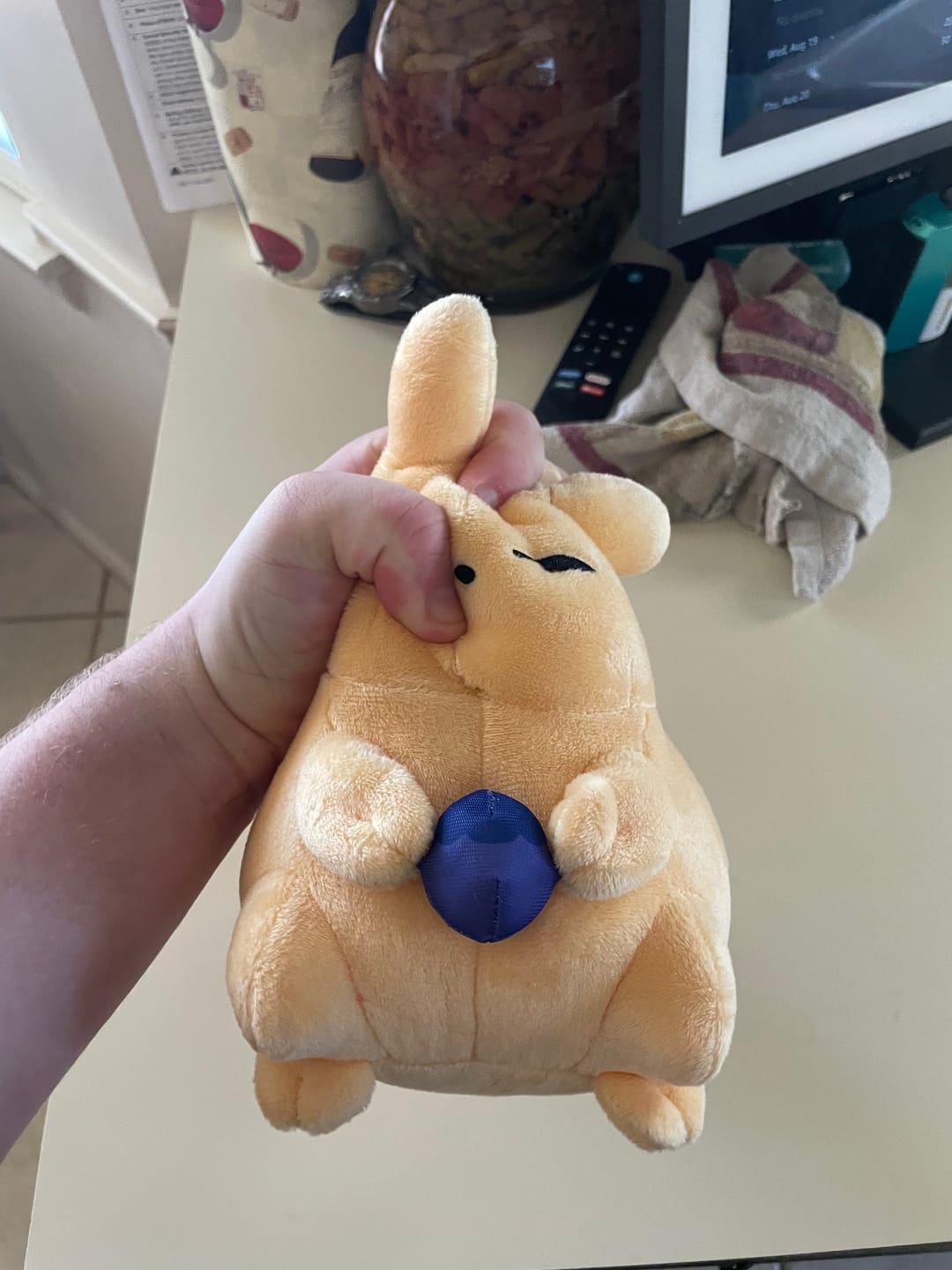 Customer photo review of Rain World - Gourmand Slugpup Plush