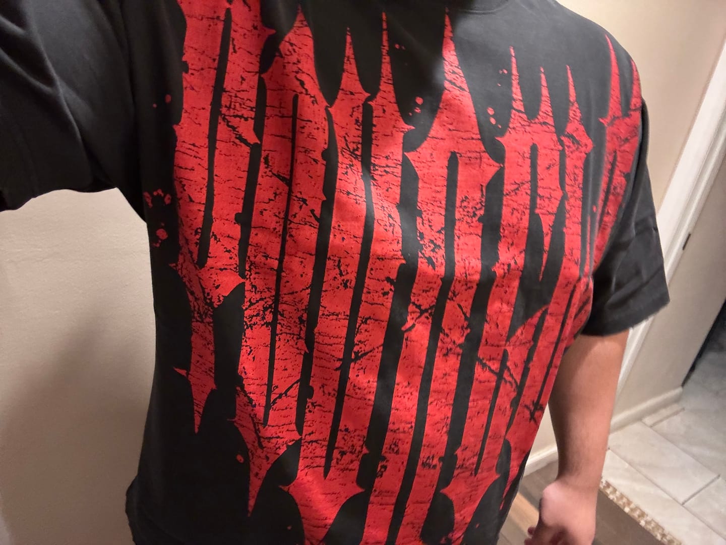 Customer photo review of 4156 - Revenge Tees Spring '25