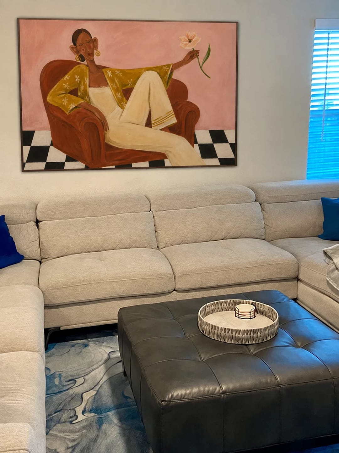 Customer photo review of Modern Folk Art ｜ Blooming Grace
