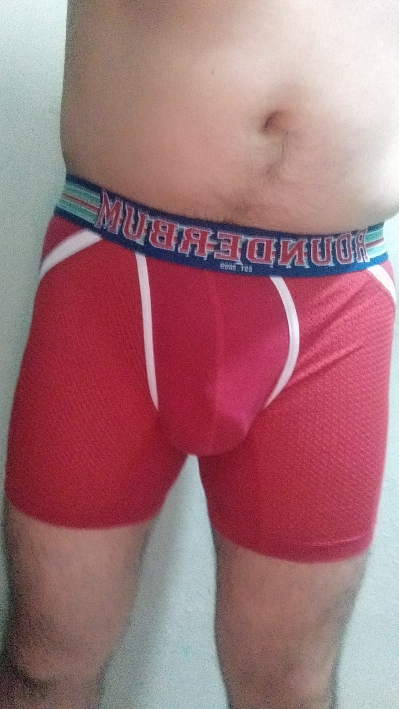 Customer photo review of VARSITY Anatomic Boxer Brief