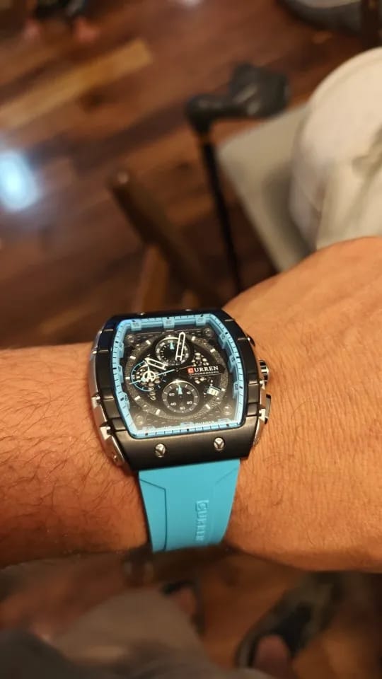 Customer photo review of CURREN 8442 Luxury Sport Watch