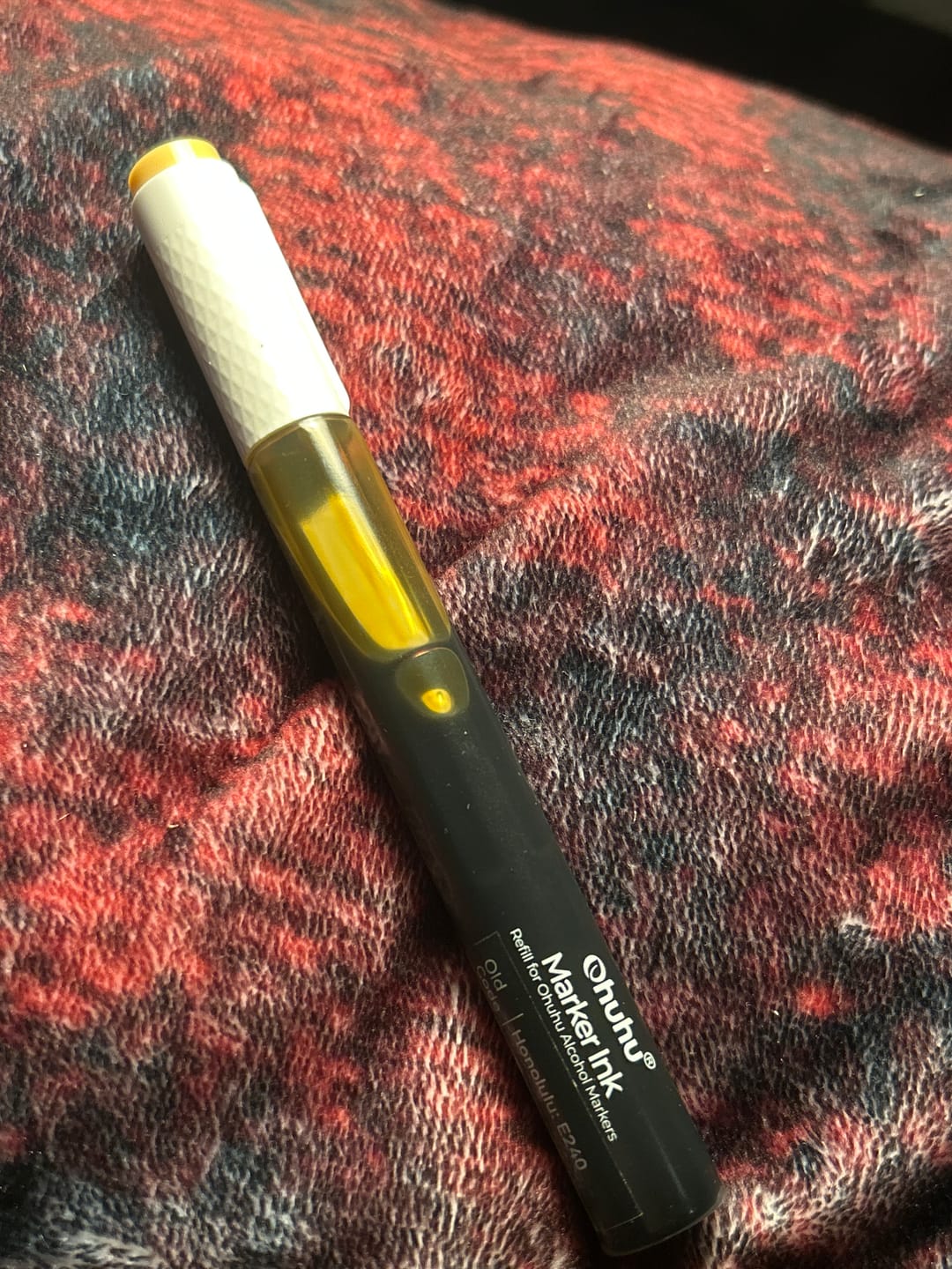 Customer photo review of Ohuhu Marker Ink Y413 / E240 Refill for Alcohol marker