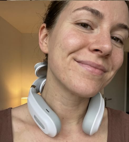 Customer photo review of HeatCurePro 2.0 – Professionelle Tiefenwärme-Massage für deinen Nacken