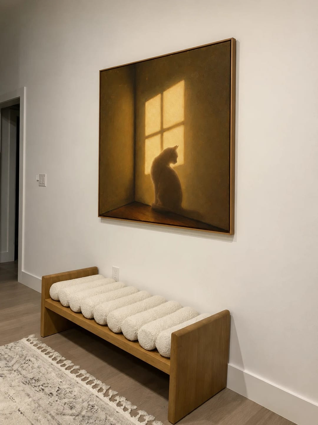 Customer photo review of Expressive Contemporary Art｜Golden Vigil