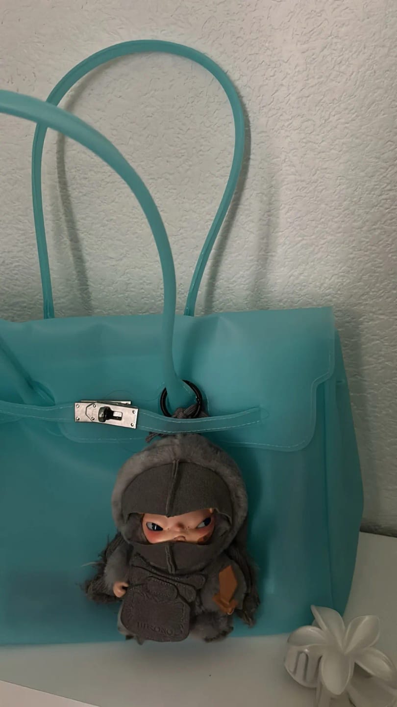 Customer photo review of Alicia Structured Top Handle Satchel