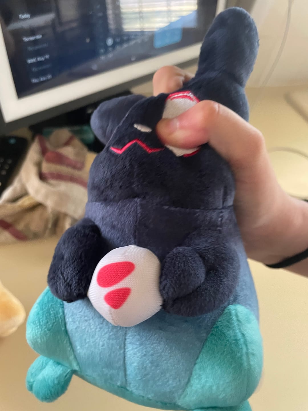 Customer photo review of Rain World - Inv Slugpup Plush