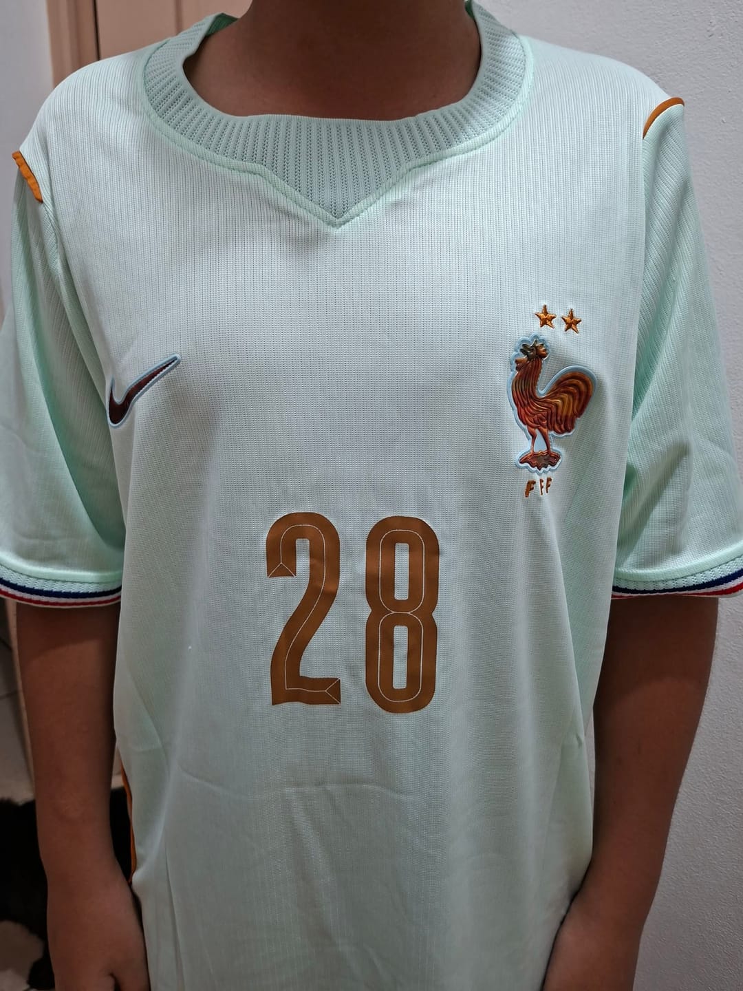 Customer photo review of Équipe de France Extérieur Coupe du Monde 2026