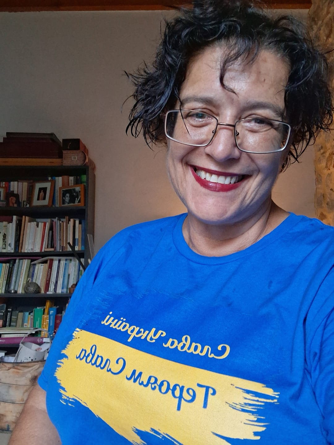 Customer photo review of Слава Україні-Героям Слава T-Shirt