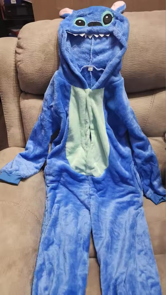 Customer photo review of Grenouillère Enfant Stitch