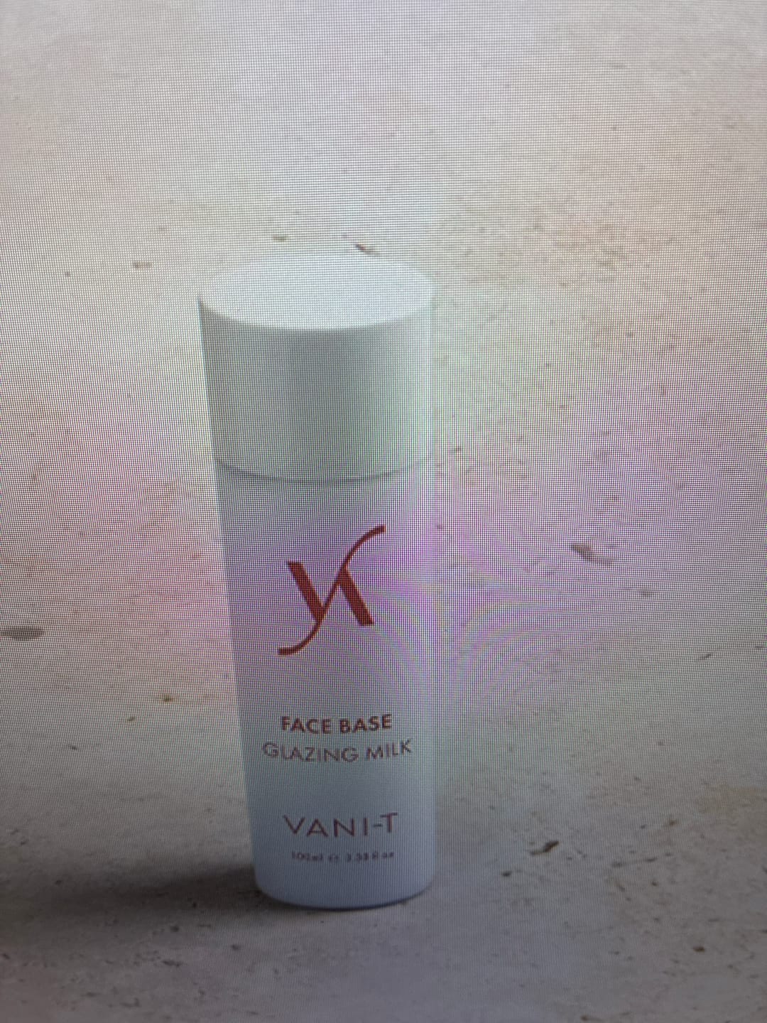 Customer photo review of Face Base Glazing Milk