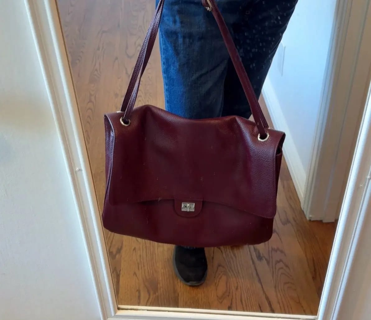 Customer photo review of Alicia Commuting Tote Bag