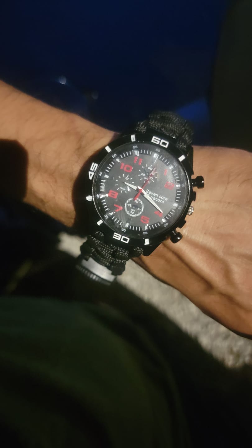 Customer photo review of SURVIVAL WATCH
