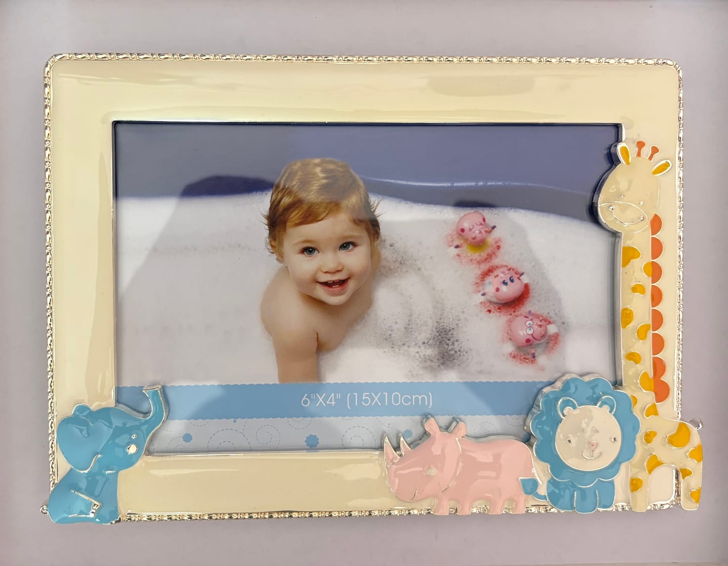 Customer photo review of Jungle Animals Photo Frame