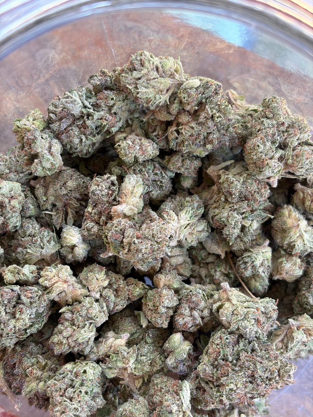 Customer photo review of Blueberry Muffin THCA Flower