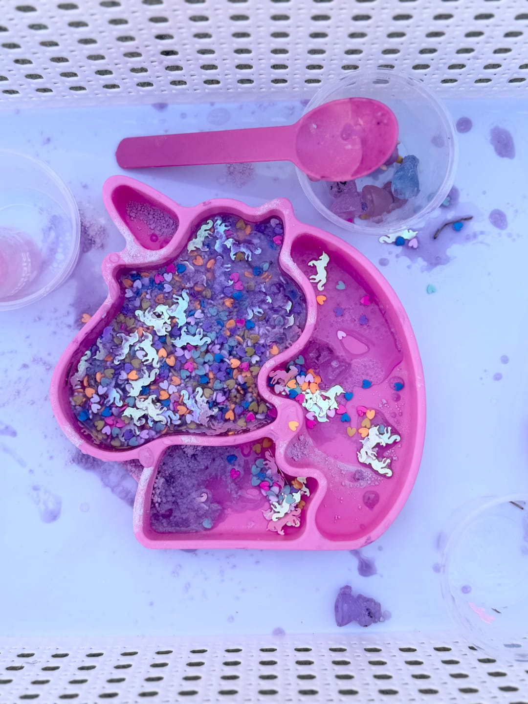 Customer photo review of Unicorn Magic Potion Kit