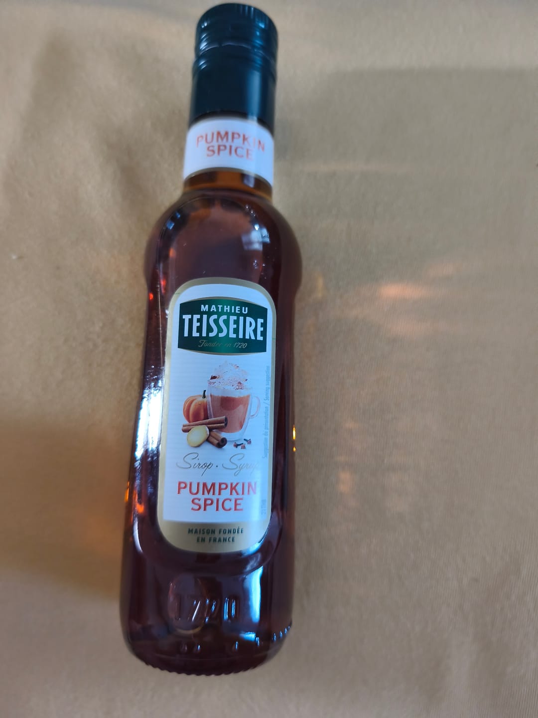Customer photo review of Pumpkin-Spice Sirup für Herbst & Halloween | Kürbis Zimt Nelken Geschmack