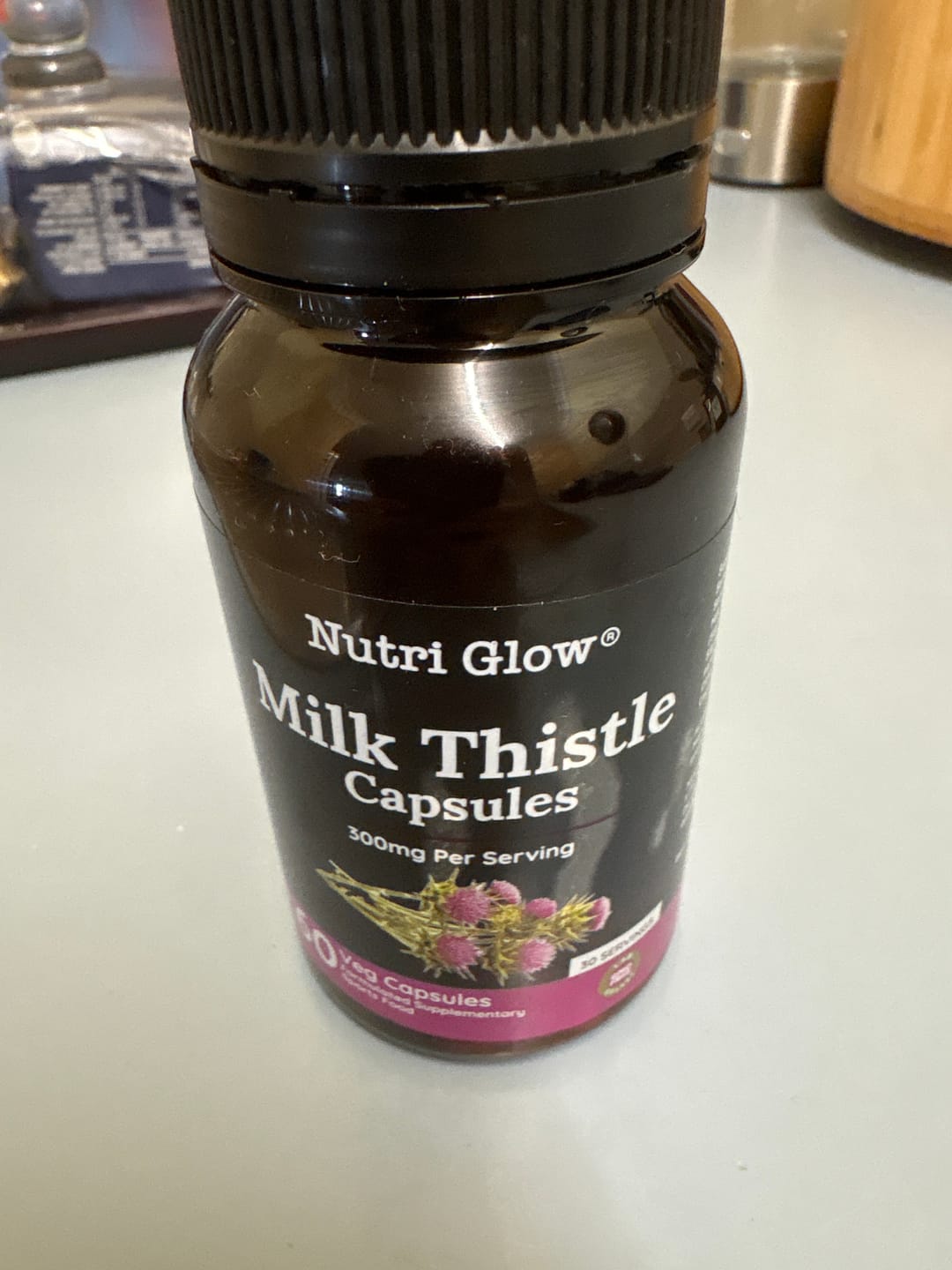 Customer photo review of Nutri Glow Organic Ashwagandha 60 Capsules