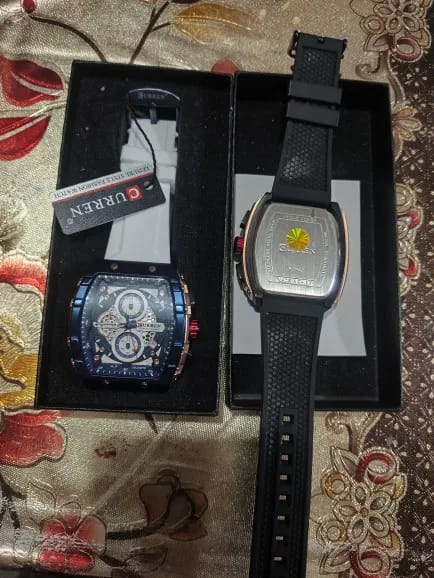 Customer photo review of CURREN 8442 Luxury Sport Watch
