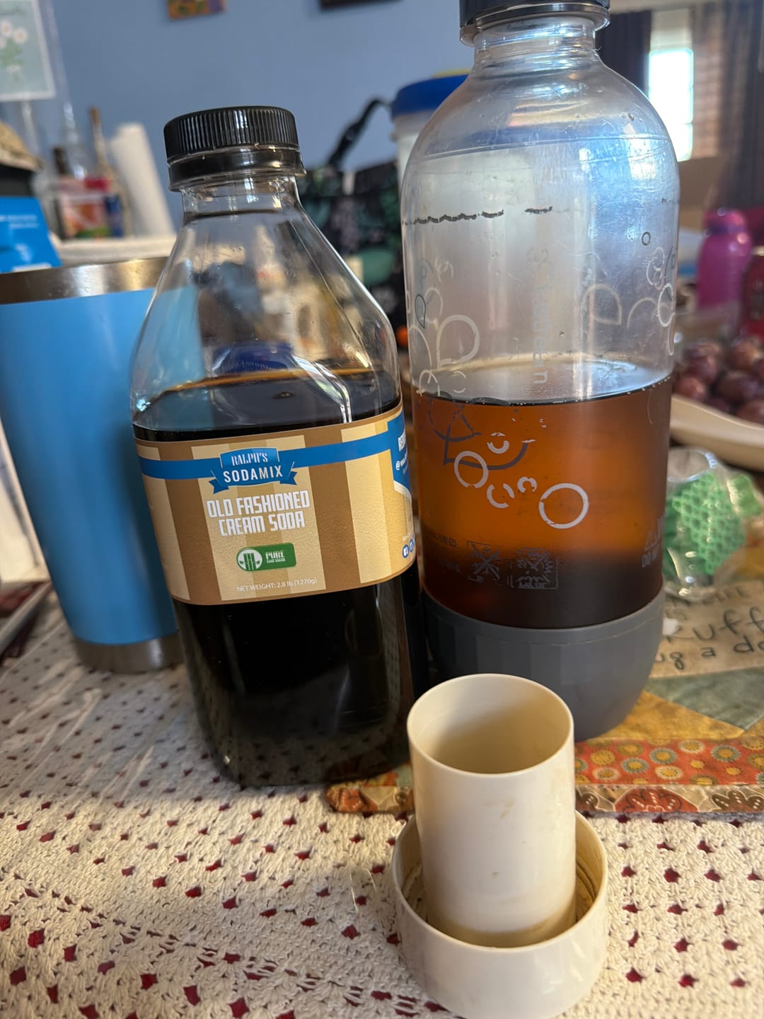 Customer photo review of Root Beer Sparkling Water Flavoring Syrup