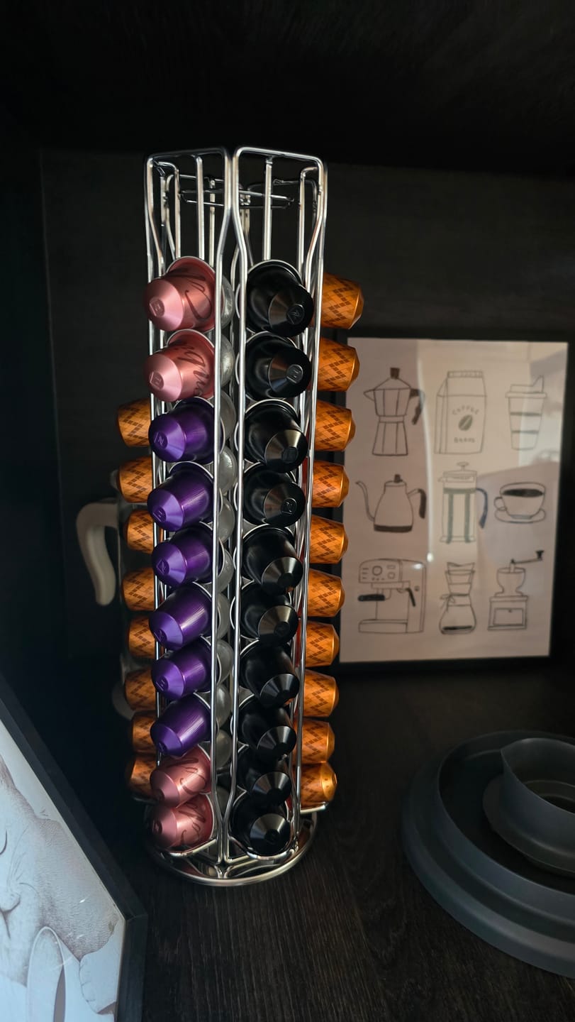 Customer photo review of Portacápsulas Para Nespresso 60 Cápsulas