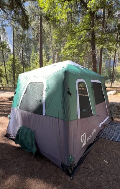 Customer photo review of 2-Step Cabin Tent
