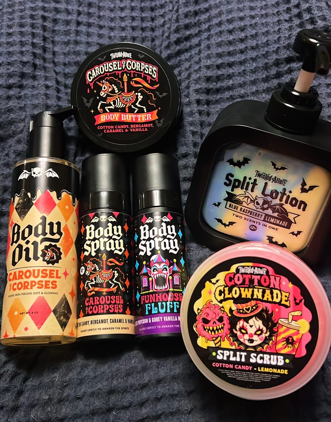 Customer photo review of Cotton Clownade Split Scrub
