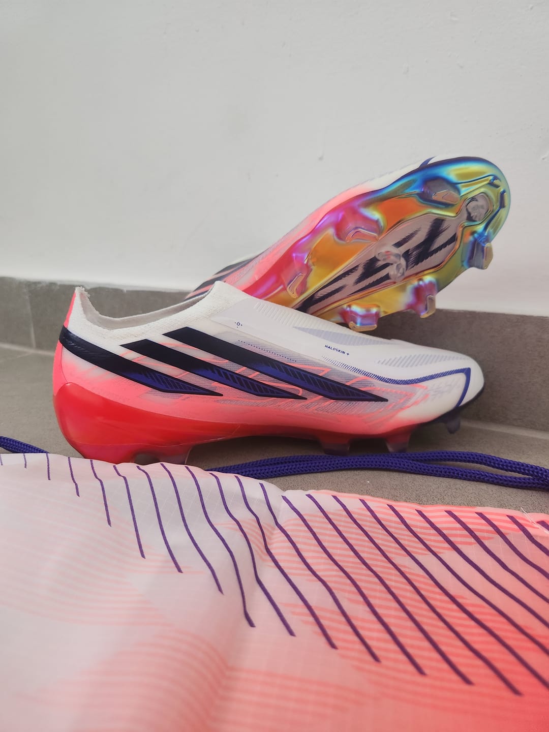Customer photo review of adidas F50 HyperFast LaceLess Elite FG WC TURBO
