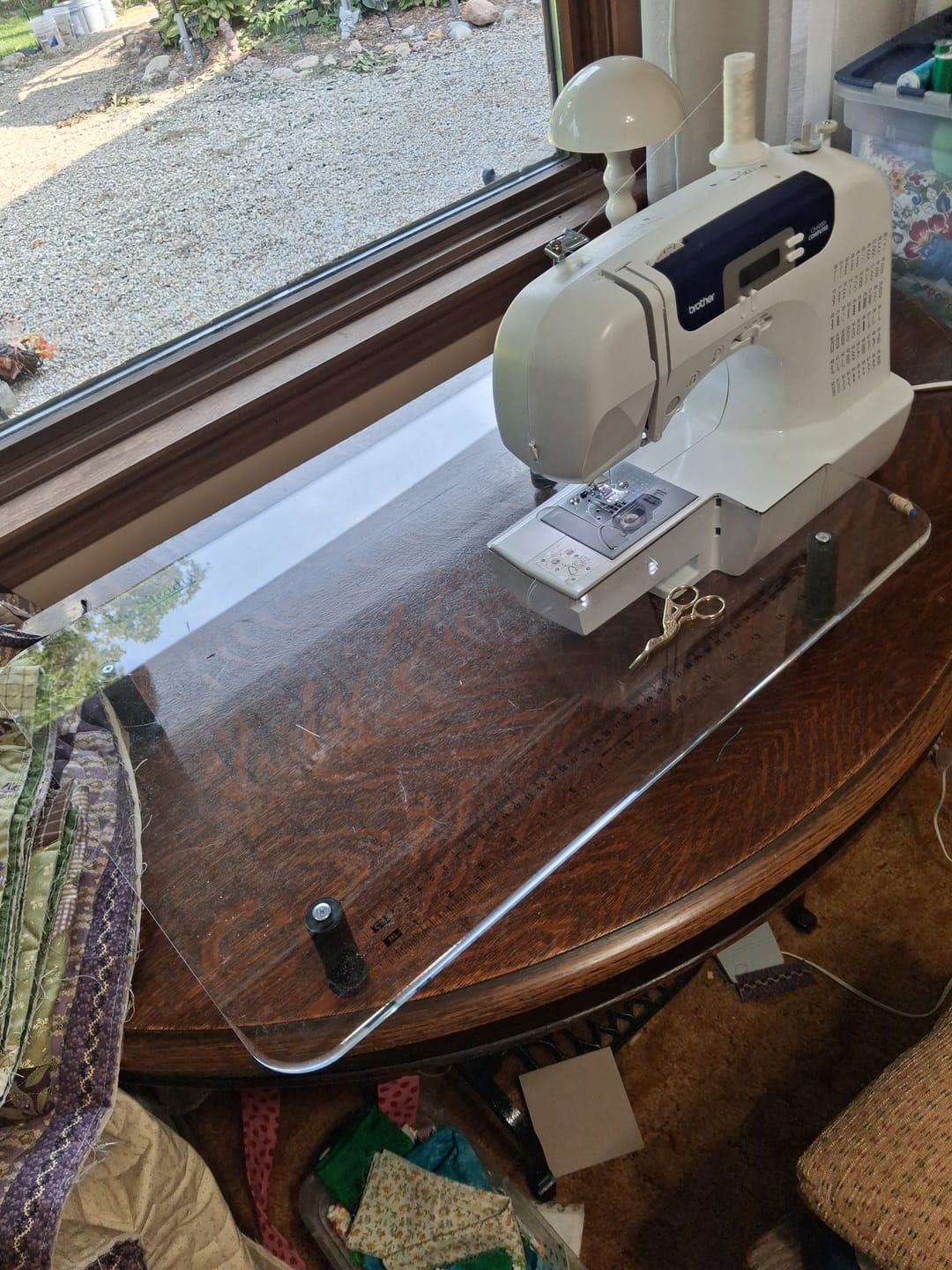 Customer photo review of Sew Steady Sewing Machine Extension Table
