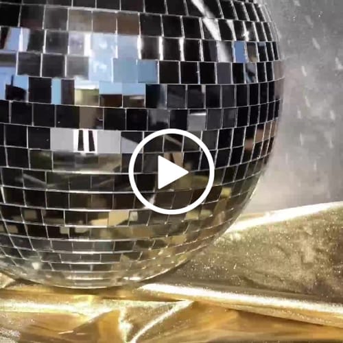 Customer video review of ProX MB-12 Mirror Ball W-ABS Core - 12 Inch