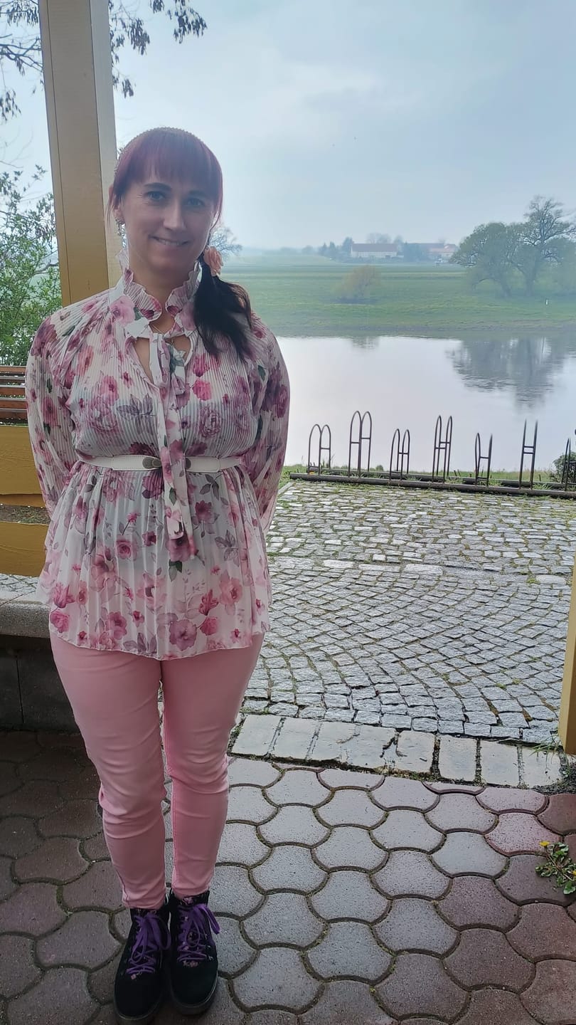 Customer photo review of Bluse Swing Swing Rosentraum Weiß